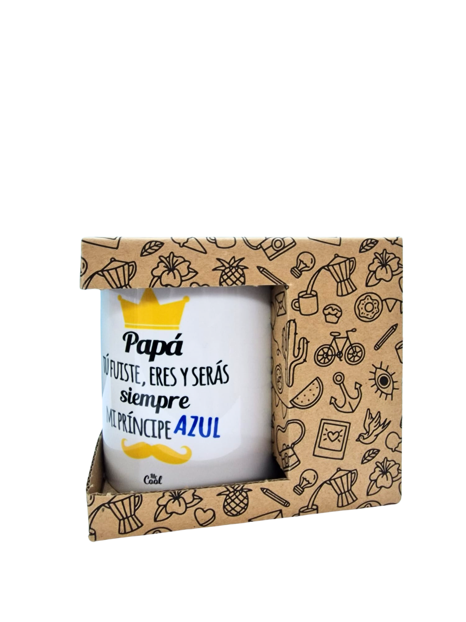 Taza "Papá, Mi Príncipe Azul"
