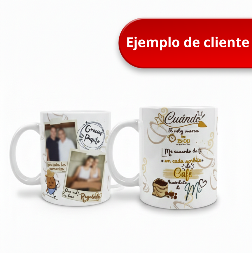 Taza 100% Personalizable - Diseñada a tu gusto