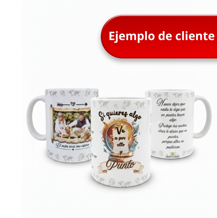 Taza 100% Personalizable - Diseñada a tu gusto