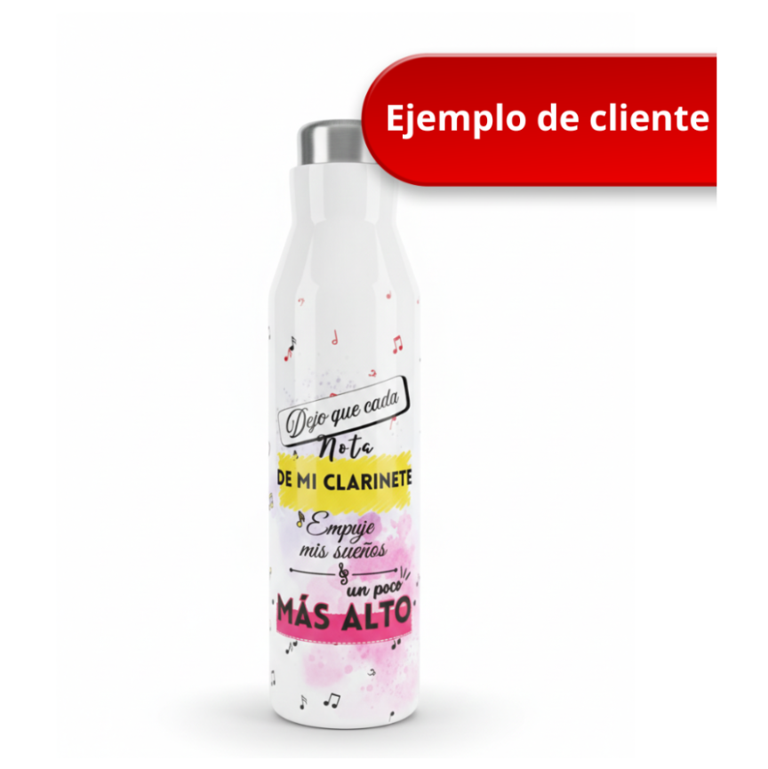 Botella térmica 100% personalizada - Diseñamos tu botella