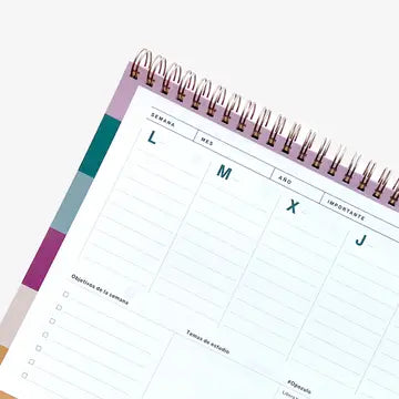 TÚ Organizador Semanal para Conquistar Metas, Opoplanner