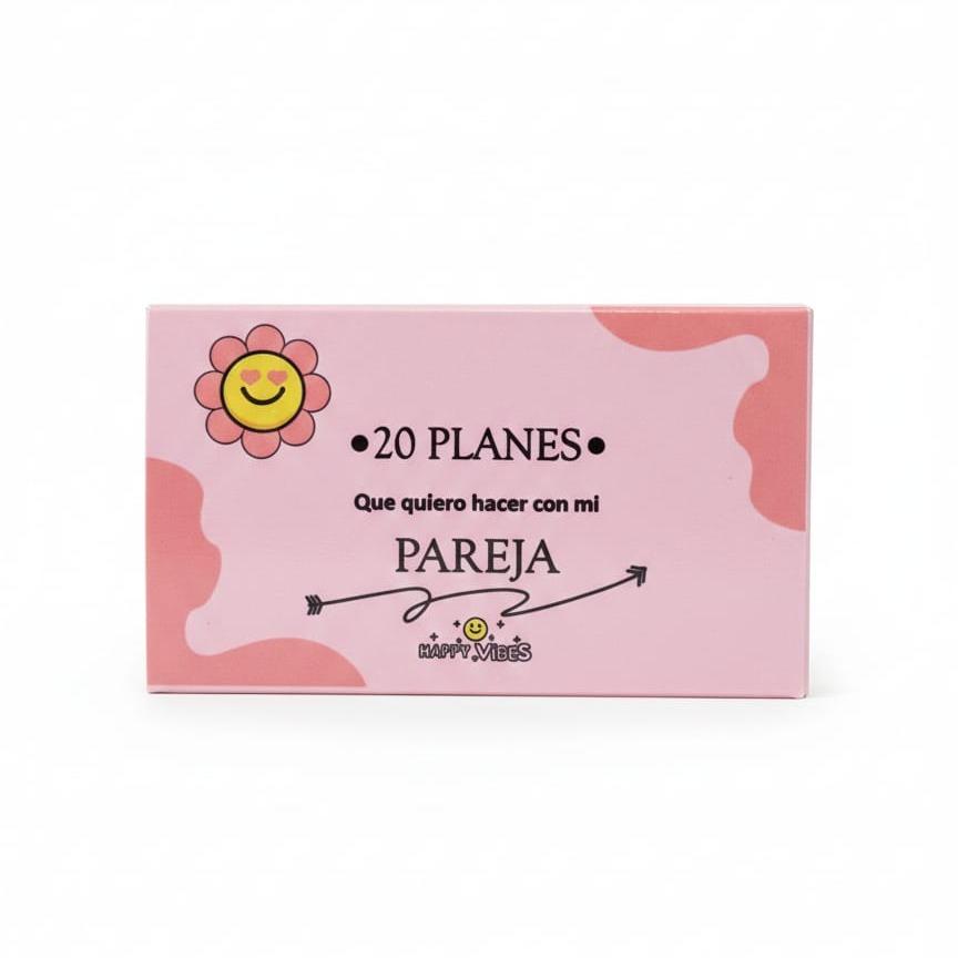 20 Planes en Pareja  "Aventura para Dos" – Tarjetas Rascables
