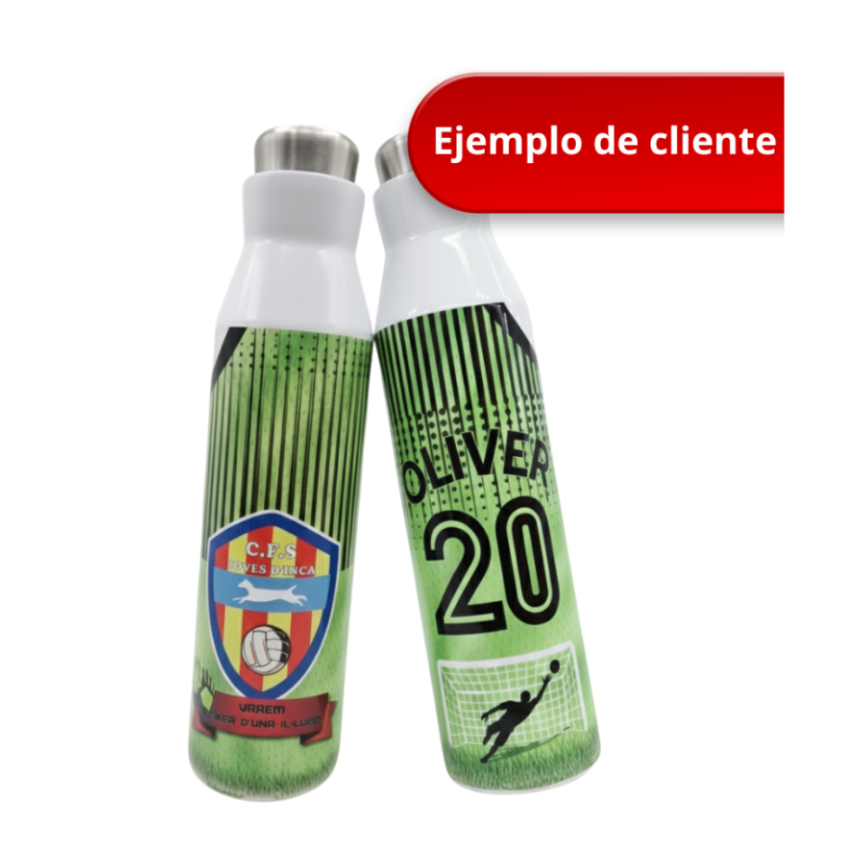 Botella térmica 100% personalizada - Diseñamos tu botella