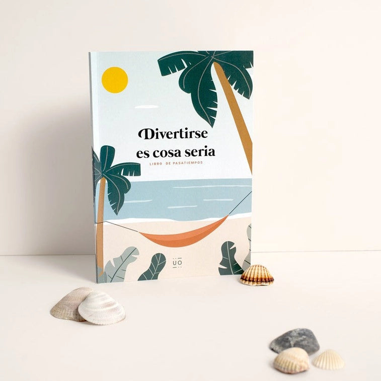 Libro de Pasatiempos "Divertirse es cosa seria"