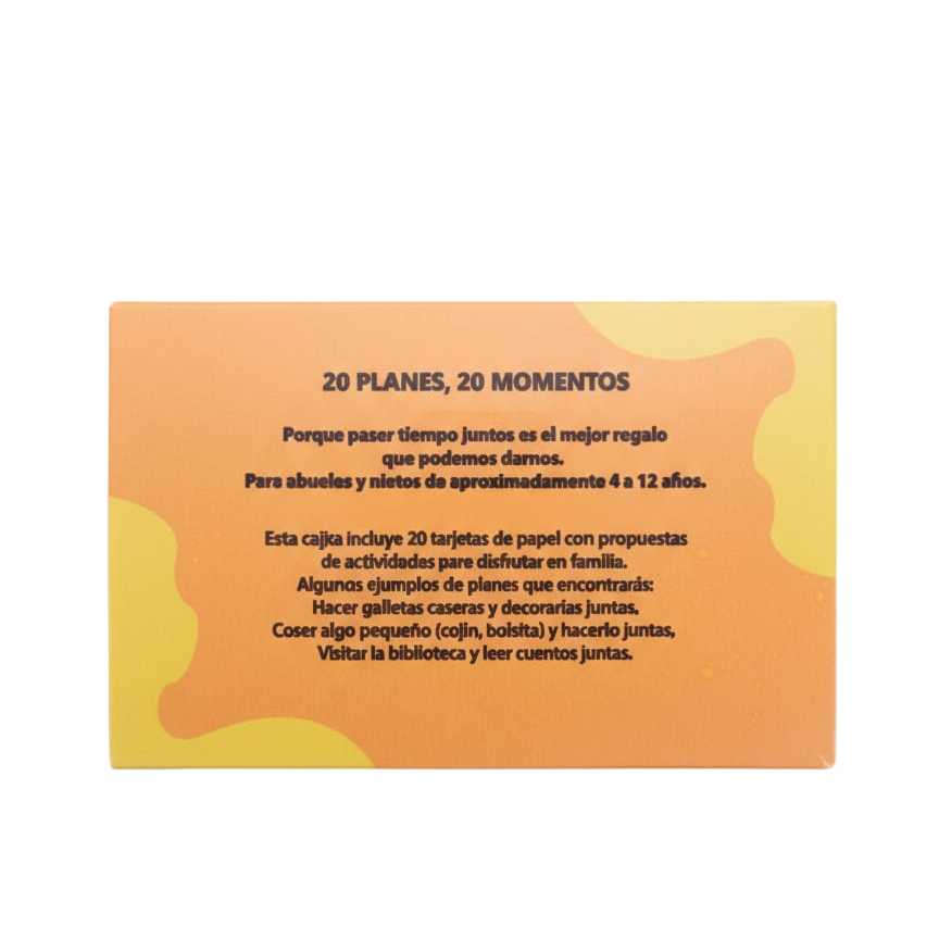 20 Planes con Abuela: La Cajita de los Recuerdos Inolvidables