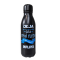 Botella motivacional “Deja que la vida fluya y que nada te influya”