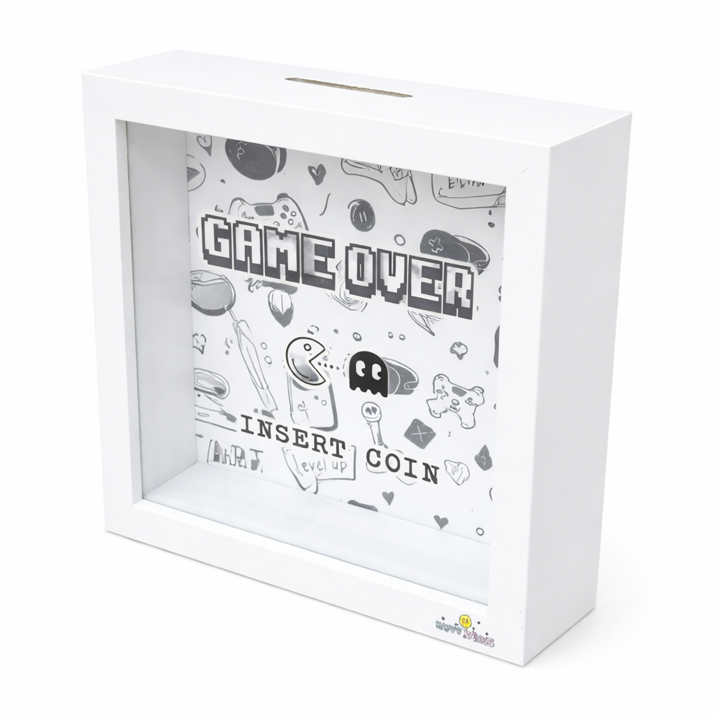 Hucha "Game Over: Insert Coin"