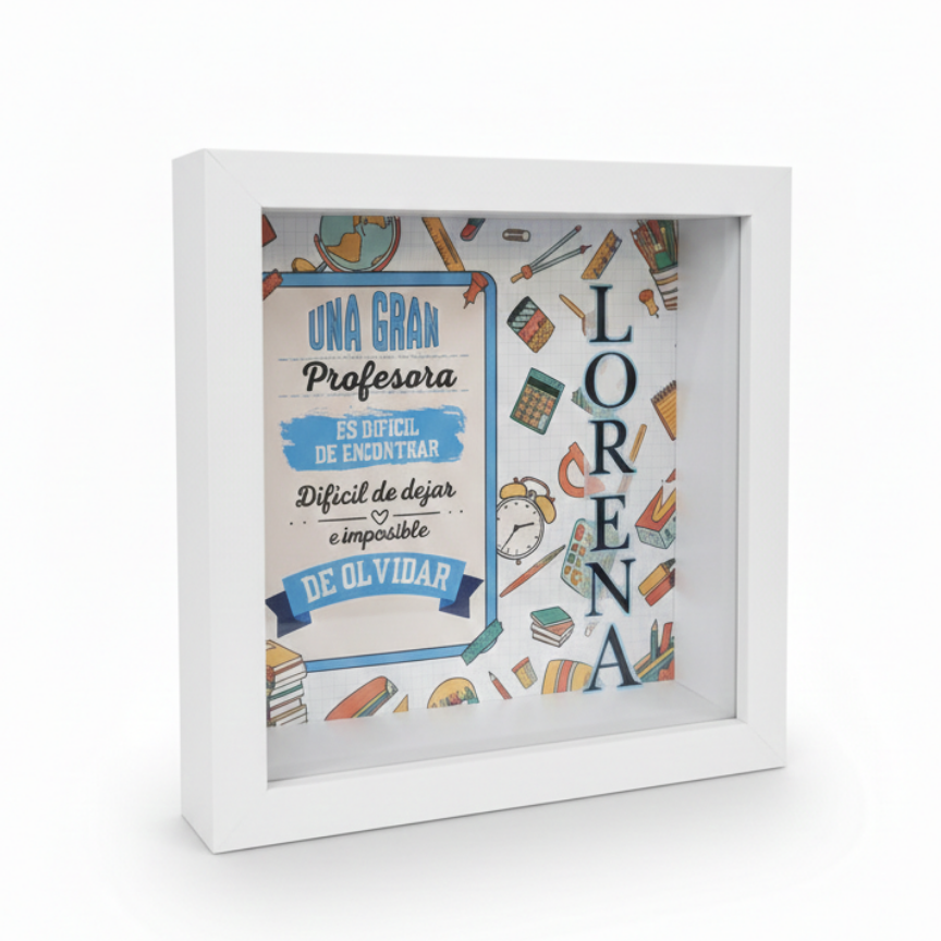 Hucha Personalizada "Súper Profe"