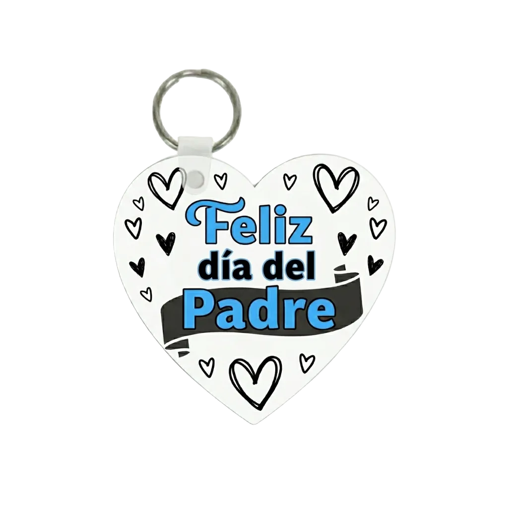 Llavero de Corazón Personalizado "Siempre Contigo"