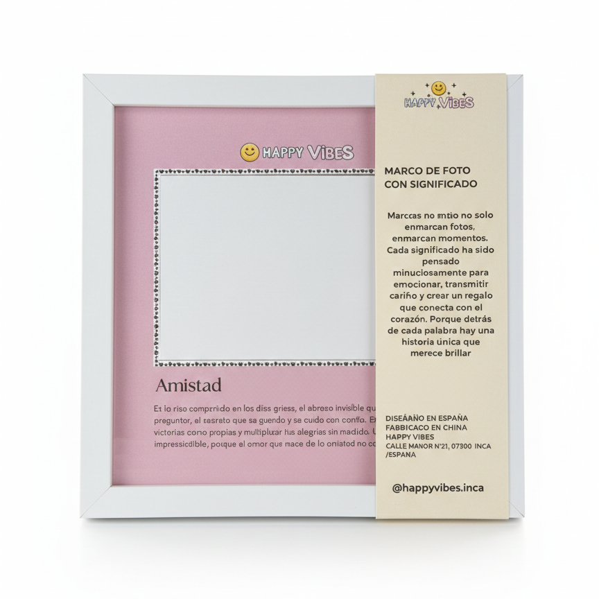 Marco de Fotos, Definición de Amistad