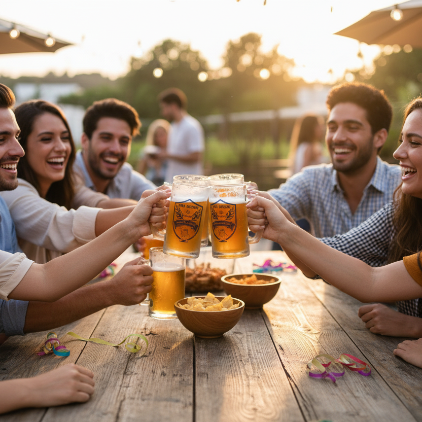Jarra de Cerveza "Despeja la Cabeza"