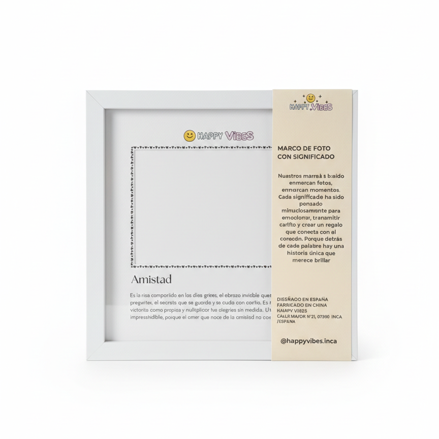 Marco de Fotos, Definición de Amistad