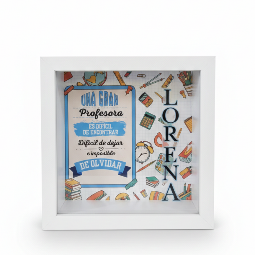 Hucha Personalizada "Súper Profe"