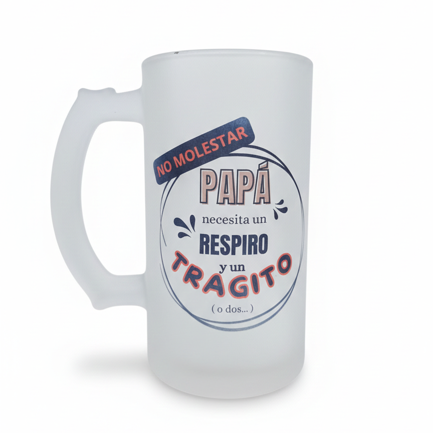 Jarra de Cerveza "Modo Relax"