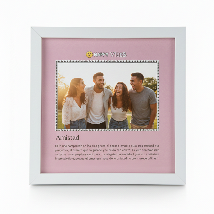 Marco de Fotos, Definición de Amistad