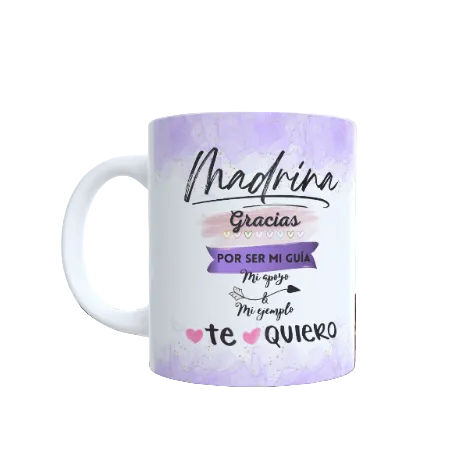 Taza "Tenerte como Madrina es un Regalo"