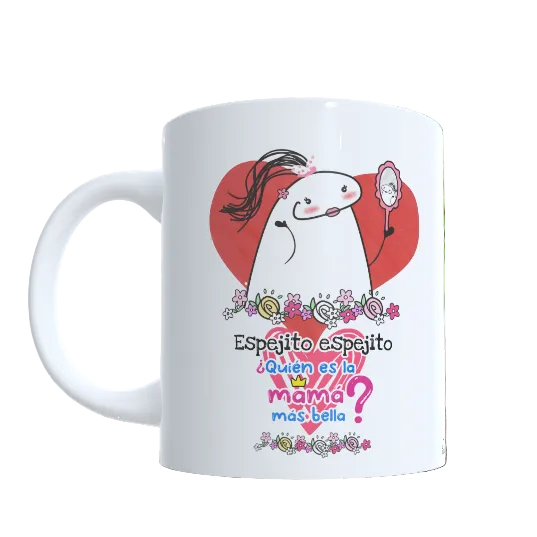 Taza "Espejito, espejito ¿quien és la mamá más bella?"