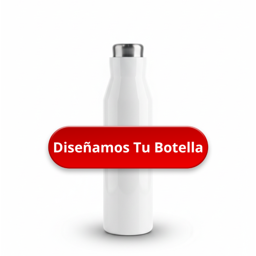 Botella térmica 100% personalizada - Diseñamos tu botella