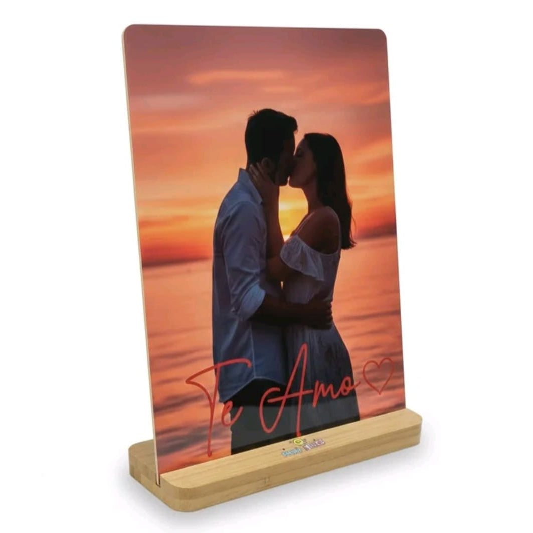 Placa de Aluminio Personalizada "Reflejos de Amor"