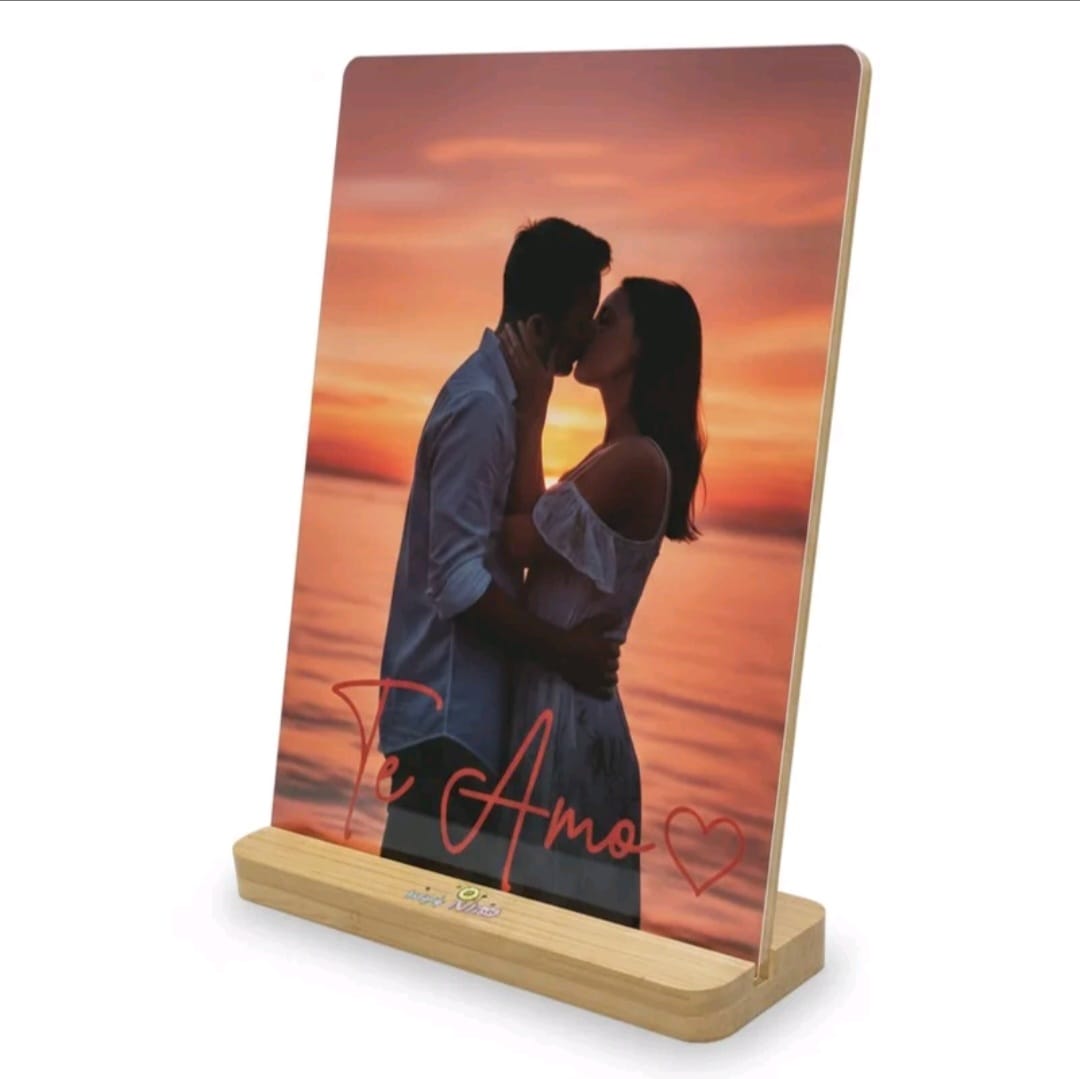 Placa de Aluminio Personalizada "Reflejos de Amor"