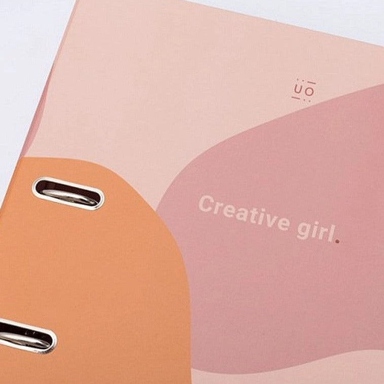 Archivador de anillas "Creative Girl"