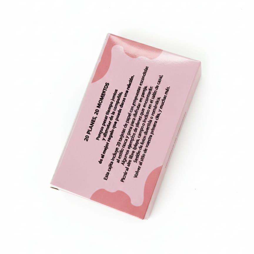 20 Planes en Pareja  "Aventura para Dos" – Tarjetas Rascables