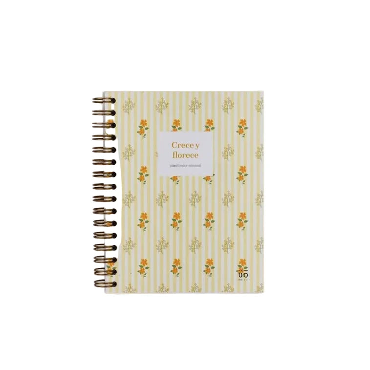 Mini organizador semanal "Crece y Florece"