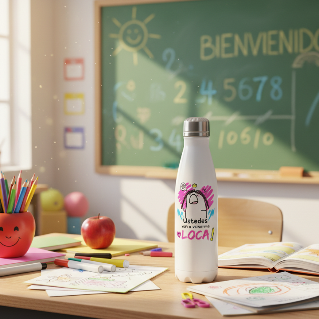 Botella térmica "Vais a volverme LOCA"