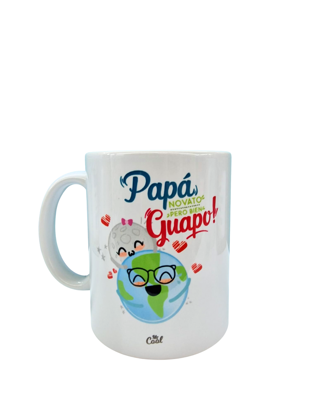 Taza "Papá Novato pero Bien Guapo"
