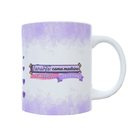 Taza "Tenerte como Madrina es un Regalo"