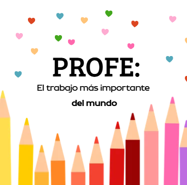 Botella Térmica "PROFE: El trabajo más importante del mundo"