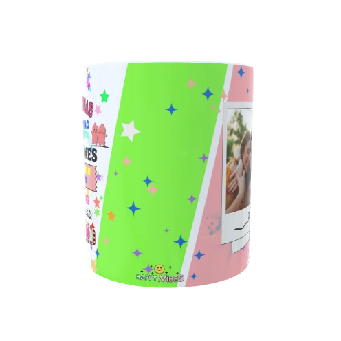 Taza Personalizada "Las amigas son como"