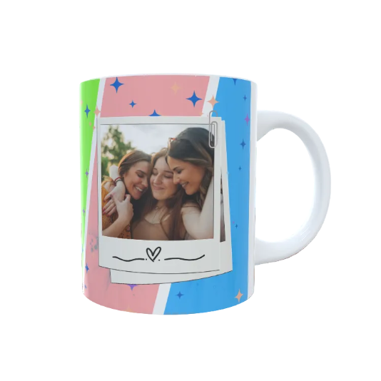 Taza Personalizada "Las amigas son como"